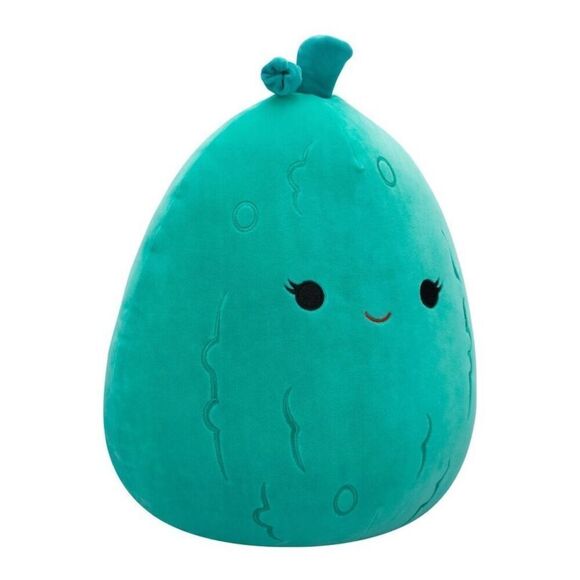 Squishmallow Emerald Green Pickle 14” NWT - Picture 3 of 7